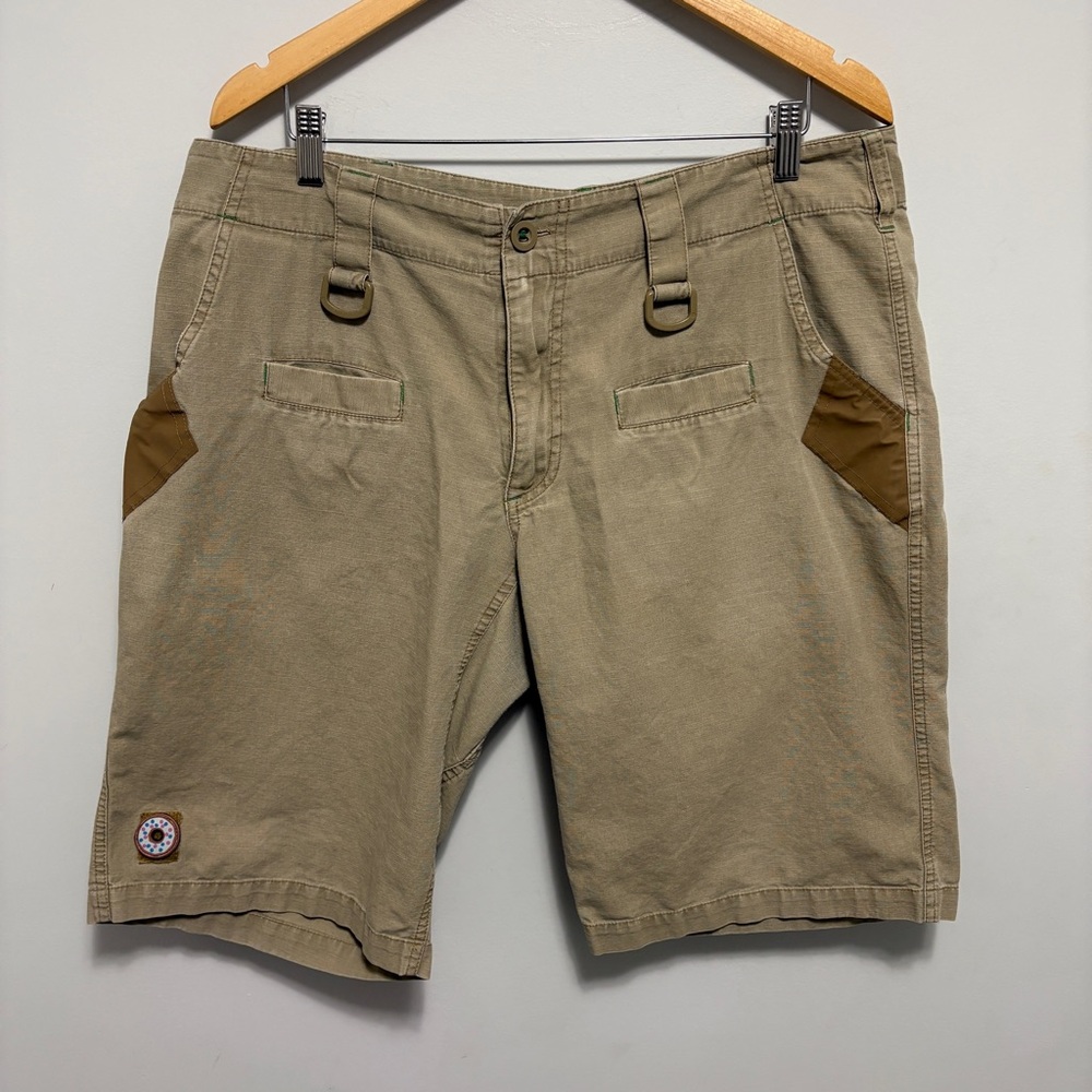 Rocket World Shorts Mens 36 Green Label Cargo Ripstop Tactical Utility USA